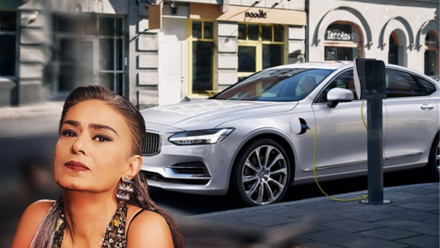 Yıldız Tilbe'nin 6 milyon TL'lik yeni oyuncağı Volvo S90: Hem lüks, hem çevreci, hem de güvenlikli