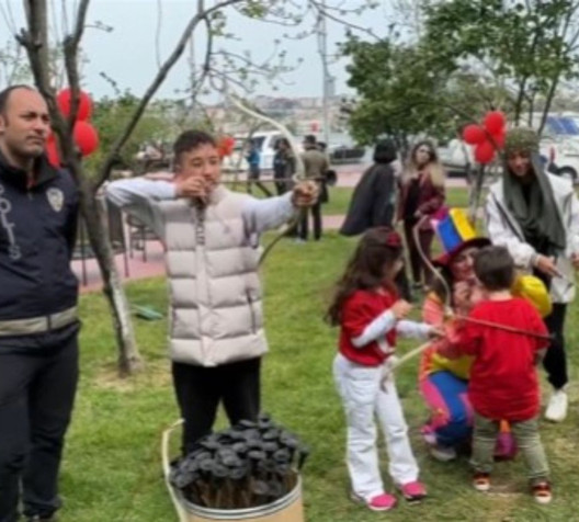 İstanbul Emniyeti'nden şehit çocukları için etkinlik