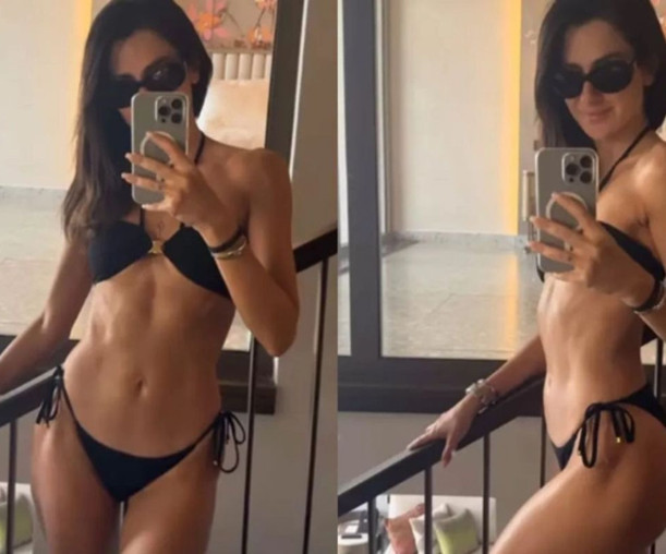 Nesrin Cavadzade'nin bikinili paylaşımına yorum yağdı