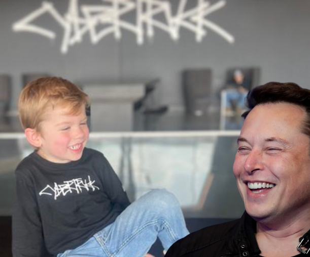 Elon Musk oğlu X'in doğum gününü X'te kutladı