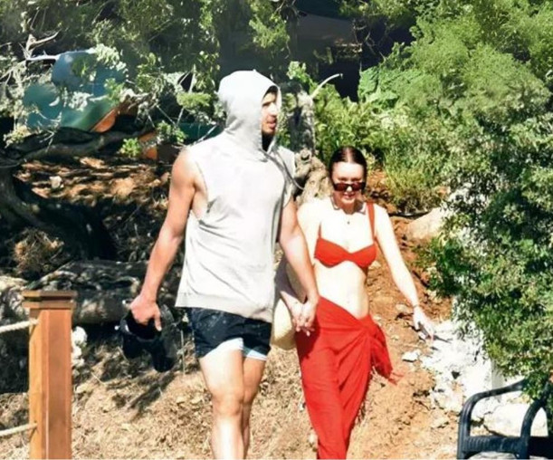 Alperen Şengün ve Hannah Cherry Bodrum'da tatilde: Aşka geldiler