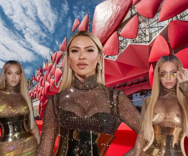 Hadise'nin Venedik'te giydiği kıyafet aynı çıktı: Bu ilk değil