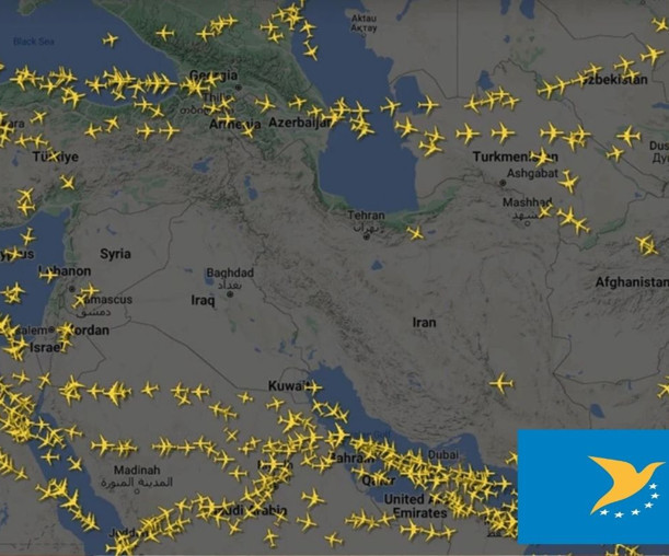 AB, havayolu şirketlerine İran hava sahasını kullanmamalarını tavsiye etti