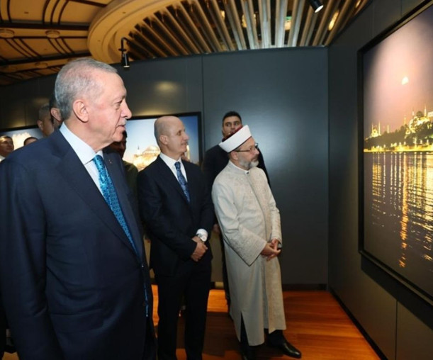 Cumhurbaşkanı Erdoğan'dan Ayasofya Fotoğrafları sergisine ziyaret 