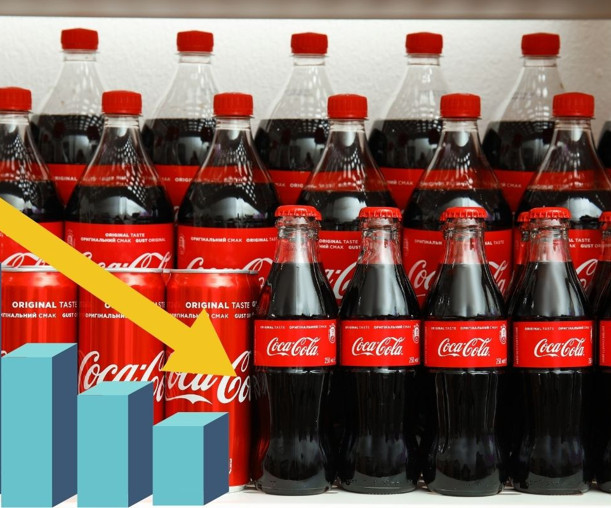 Coca-Cola'nın küresel satışları düştü