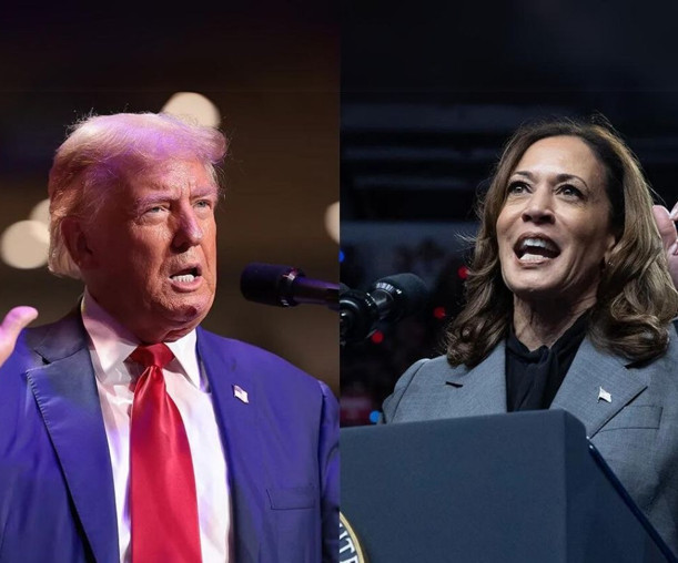 Trump: Harris Ortadoğu'yu mahveden adamın kızıyla kampanya yürütüyor