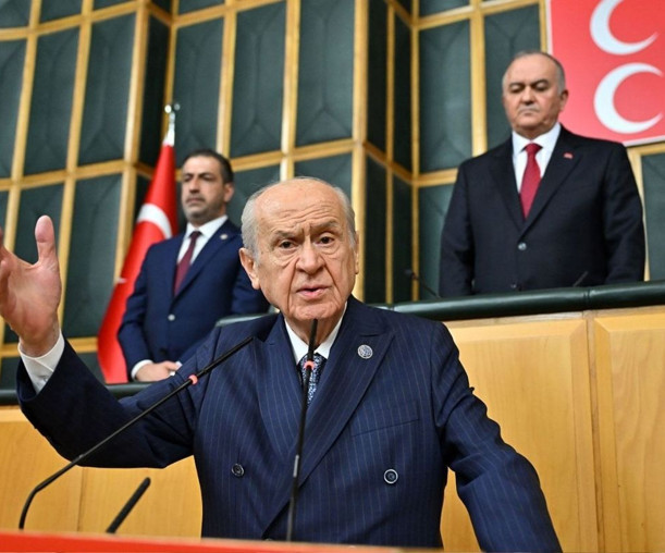 MHP lideri Devlet Bahçeli: Sözümün arkasındayım, terörist başı Meclis'e gelip terörün bittiğini açıklasın