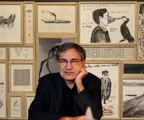 'Orhan Pamuk: Şeylerin Tesellisi' sergisi Prag'ta açıldı