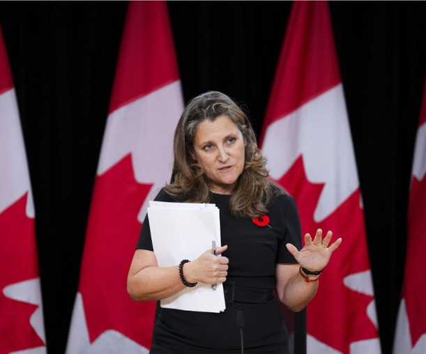 Kanada Maliye Bakanı Chrystia Freeland istifa etti