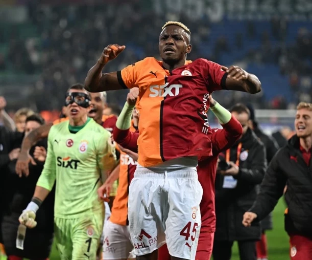 Victor Osimhen attı, Galatasaray Çaykur Rizespor deplasmanından galibiyetle çıktı