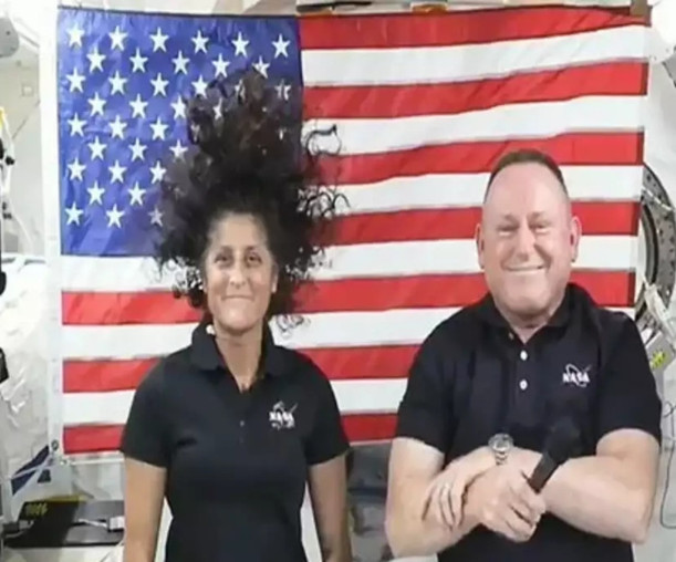 Uzayda mahsur kalan NASA astronotları Sunita Williams ve Butch Wilmore'dan mesaj var