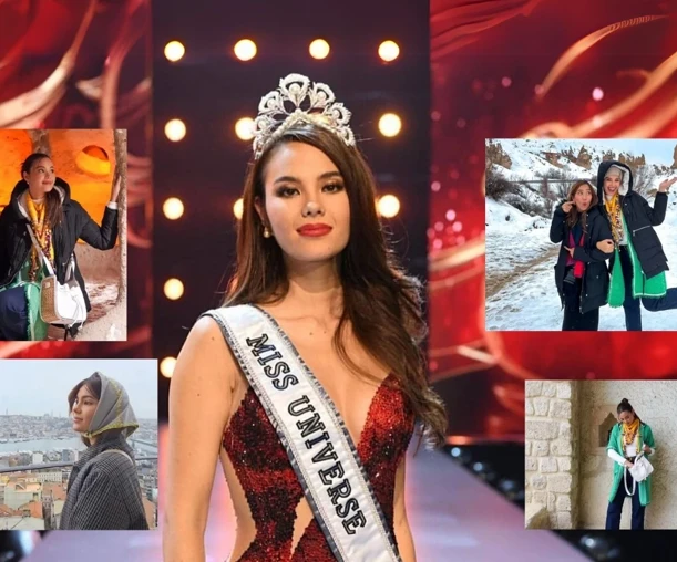 2018 Kainat Güzeli Catriona Gray, nişanlısıyla ayrıldıktan sonra Türkiye’yi keşfe çıktı