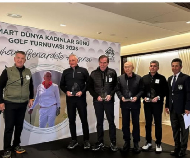 Kemer Country Club'da Beyhan Benardete anısına golf turnuvası