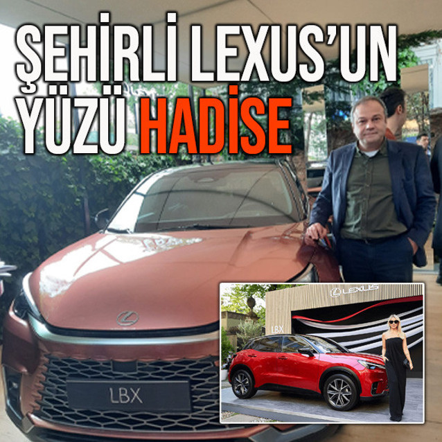 Japon Lexus yeni modelini Hadise'yle tanıttı