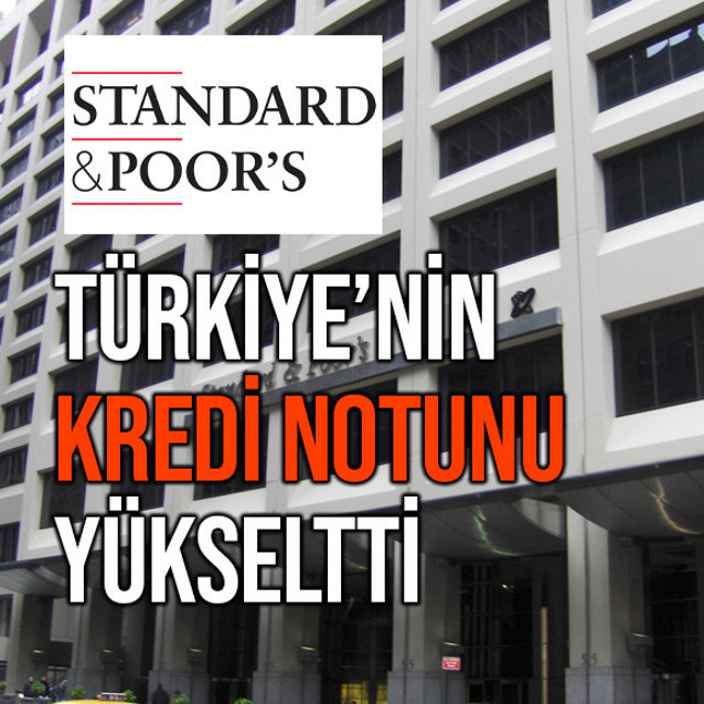SP Türkiye’nin kredi notunu yükseltti