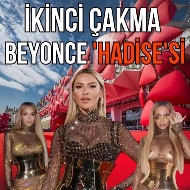 Hadise'nin Venedik'te giydiği kıyafet aynı çıktı