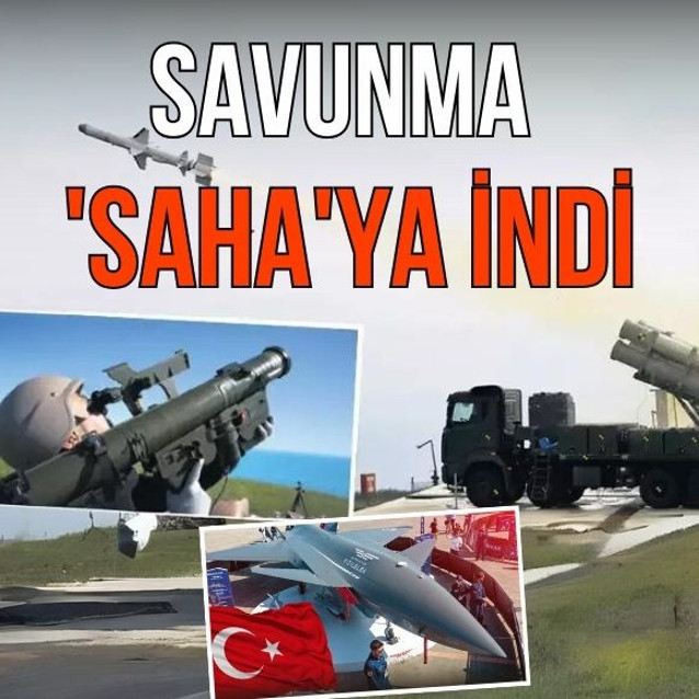 SAHA EXPO'da savunma sanayii ürünleri görücüye çıktı