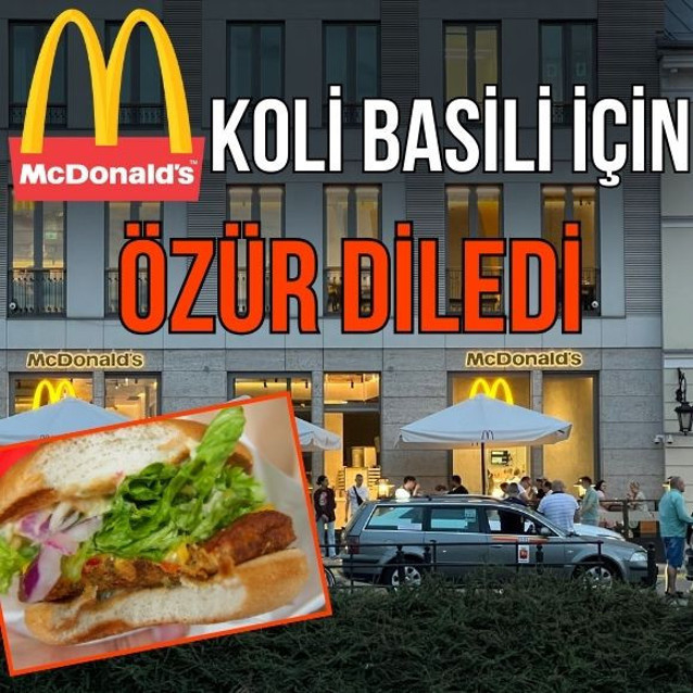 McDonald's müşterilerinden özür diledi 