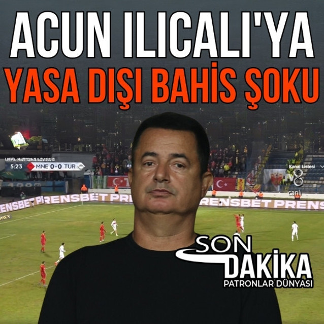 Acun Ilıcalı'ya yasadışı bahsi teşvikten soruşturma