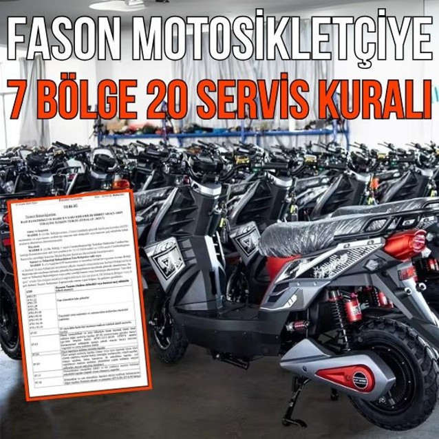 Fason elektrikliye 7 bölge 20 servis kuralı