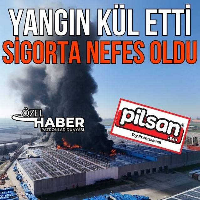 Yangın kül etti sigorta nefes oldu