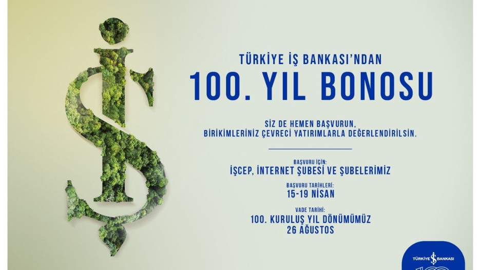 İş Bankası’ndan 100. Yıl Bonosu 