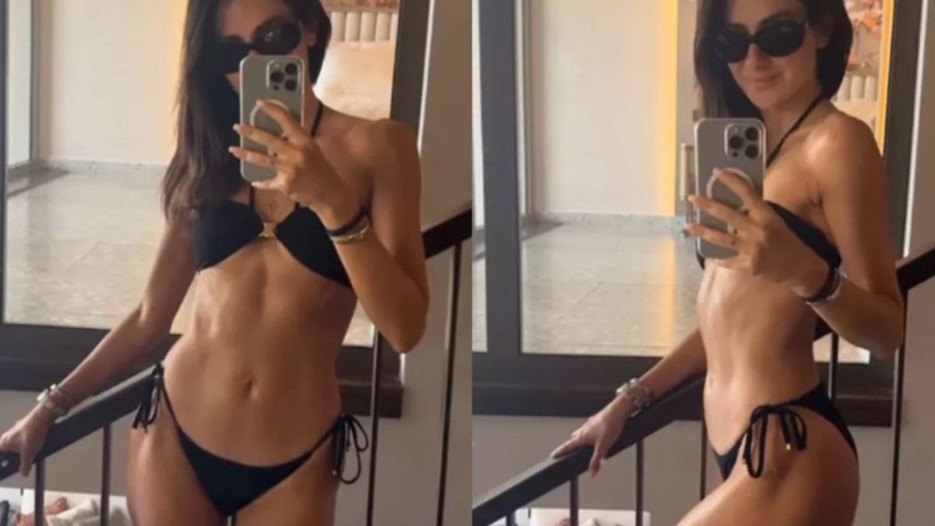 Nesrin Cavadzade'nin bikinili paylaşımına yorum yağdı