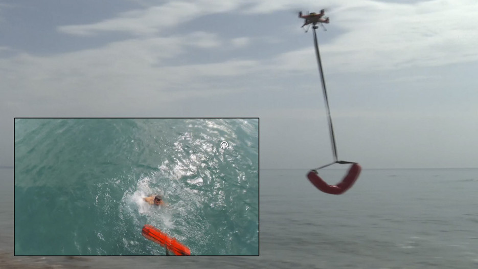Can simitli dronelar denizde yaşam kurtaracak