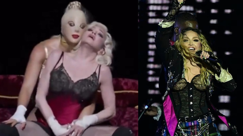 Madonna'nın 'müstehcen' konseri