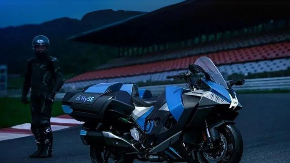 Kawasaki, hidrojenle çalışan motosikletini tanıttı