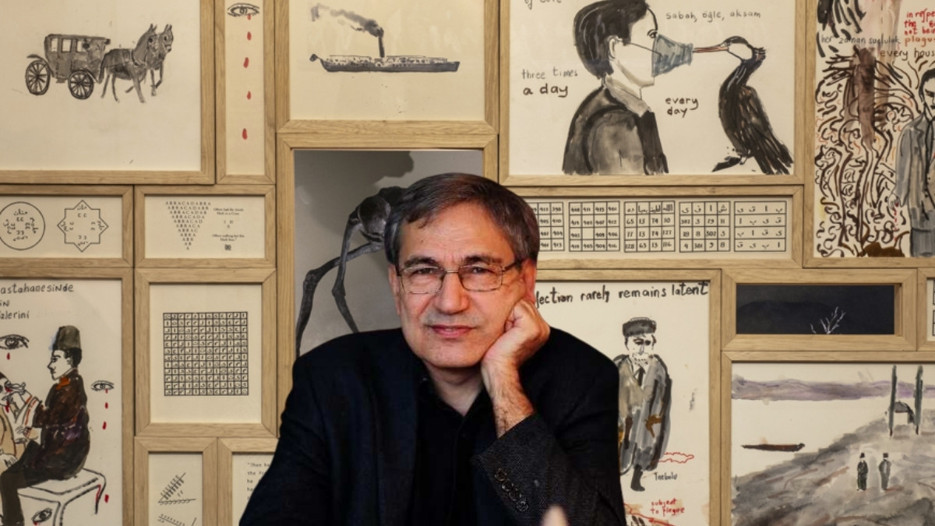 "Orhan Pamuk: Şeylerin Tesellisi" sergisi Prag'ta açıldı