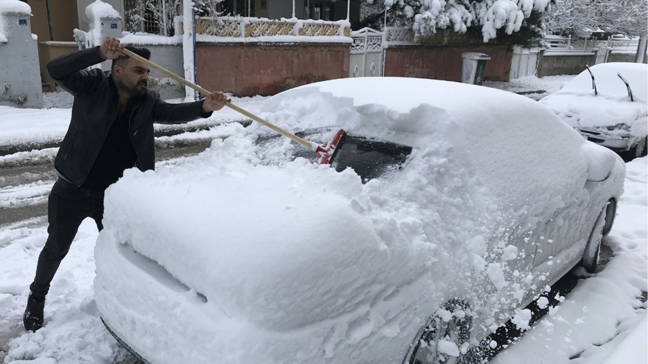 Erzurum, Tunceli ve Erzincan karla kaplandı