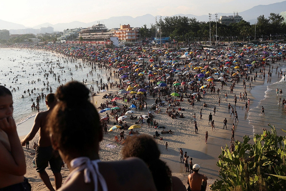 Rio'da hissedilen sıcaklık rekoru: 62,3 derece