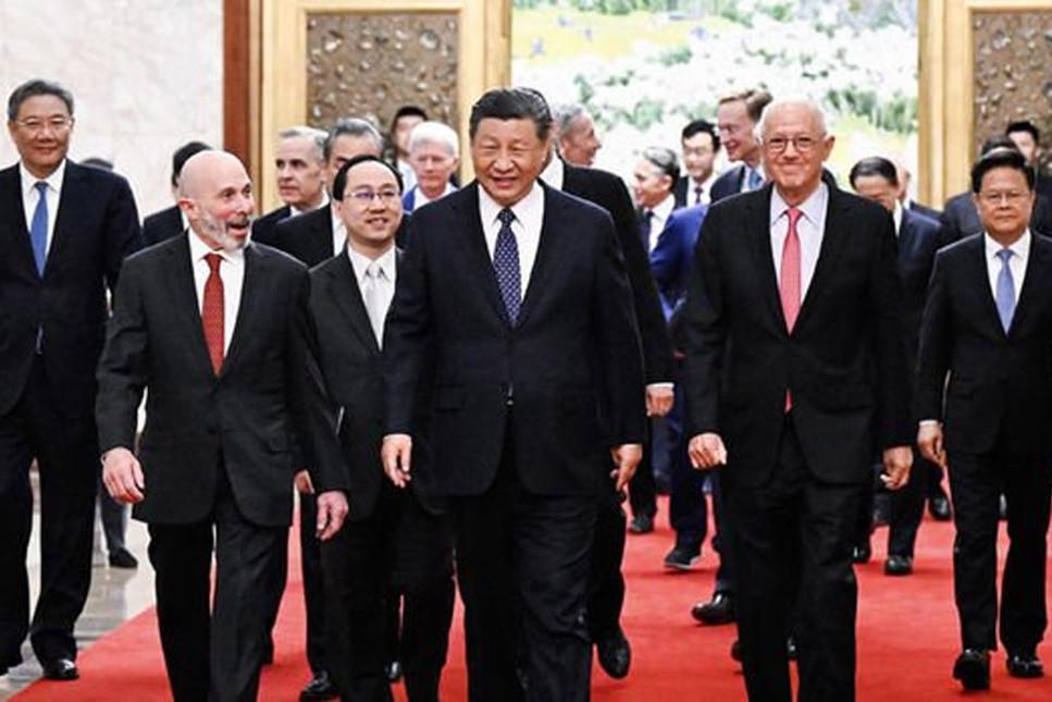 Çin Devlet Başkanı Şi ABD’li CEO’larla bir araya geldi