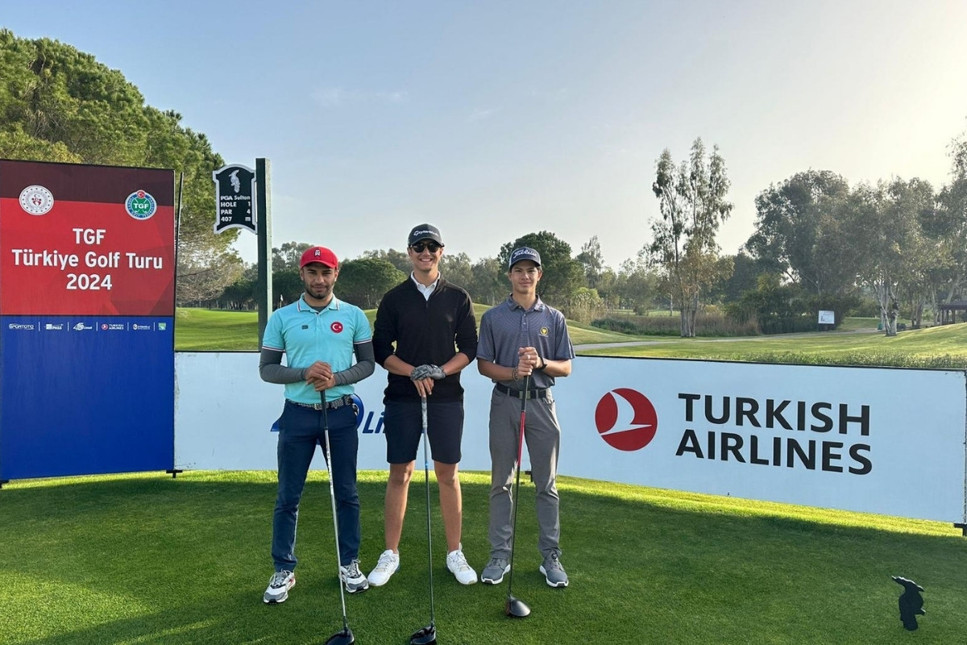 TGF Türkiye Golf Turu 5. ayak müsabakaları, Antalya'da başladı