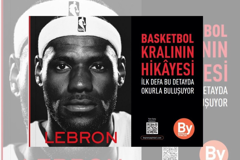 Basketbol kralı LeBron James'in hayatı kitap oldu