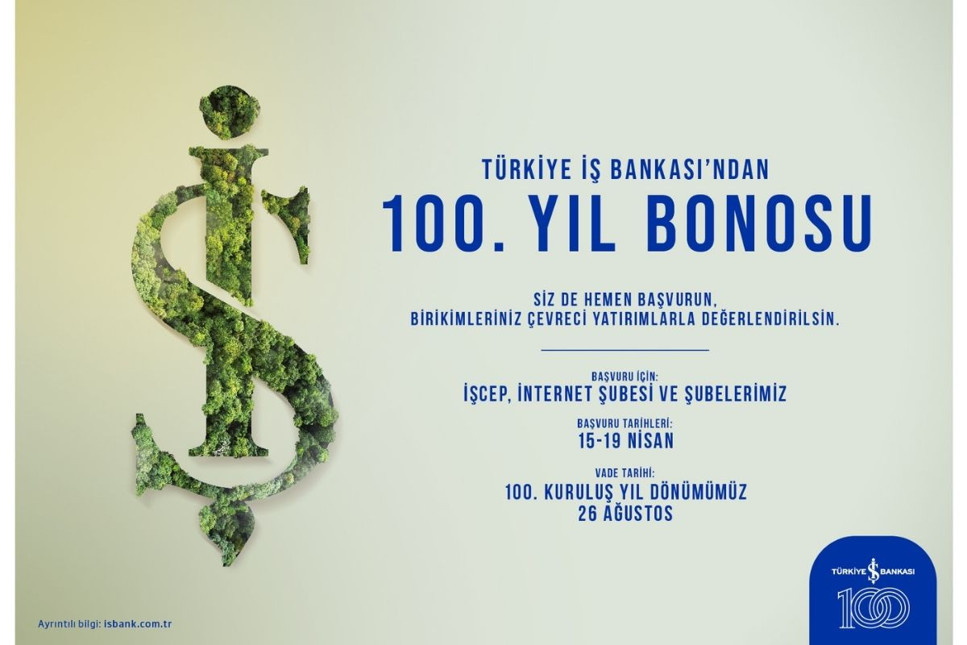 İş Bankası’ndan 100. Yıl Bonosu 
