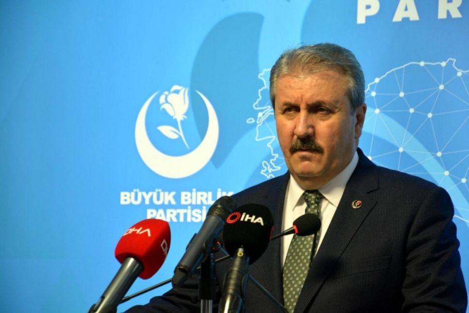BBP Genel Başkanı Mustafa Destici, Batman'da konuştu