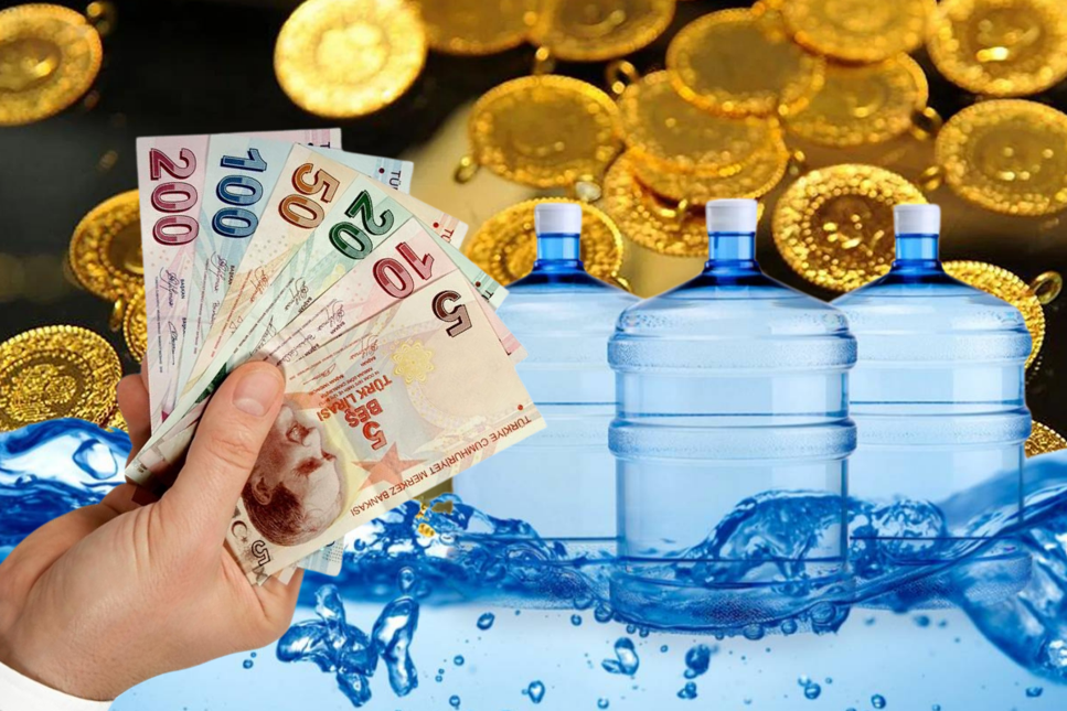 Damacana su fiyatları altınla yarışıyor