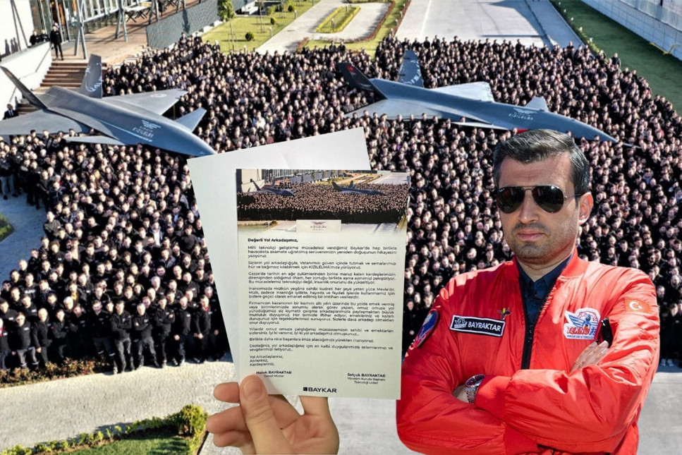 Türk savunma sanayinin gözbebeği BAYKAR çalışanlarına 18 maaşlık kar payı dağıttı