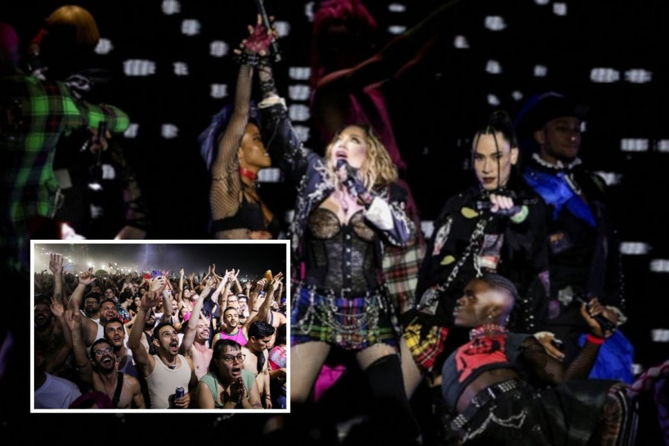Madonna'dan rekor: 1.6 milyon kişiye konser verdi