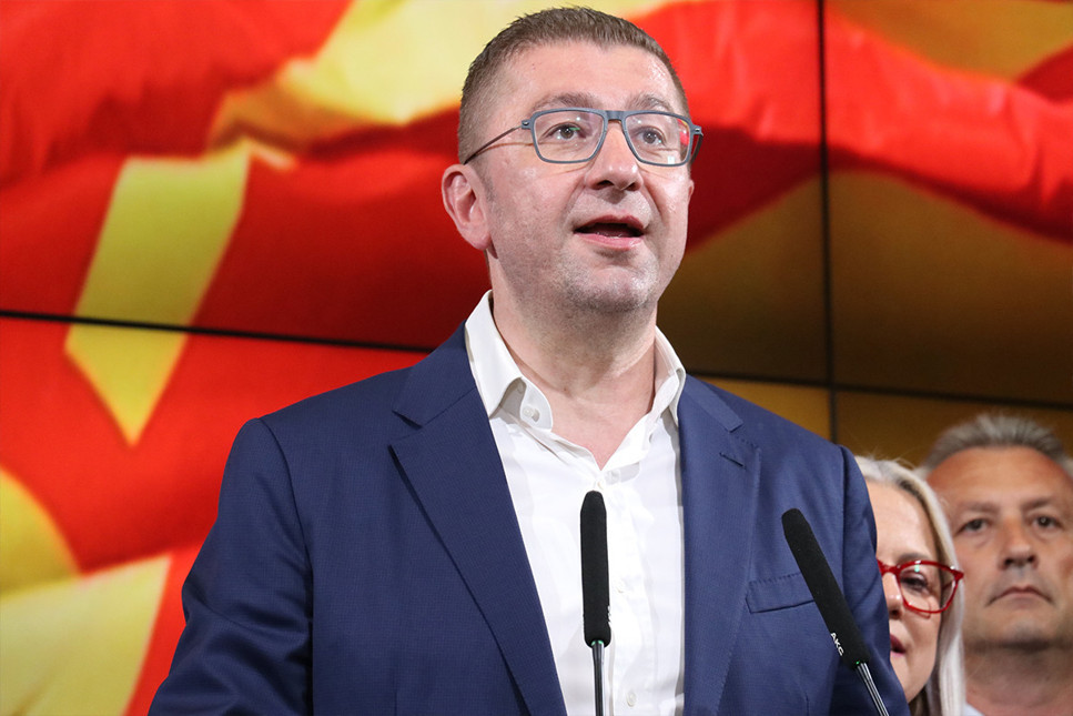 Kuzey Makedonya’daki çifte seçimi ana muhalefet partisi kazandı