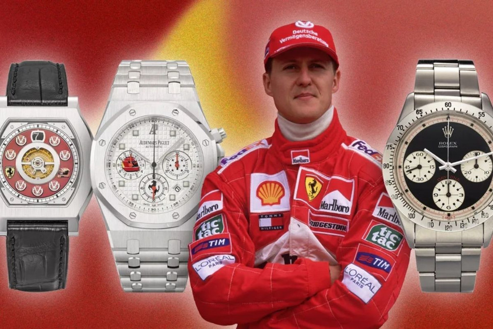 Michael Schumacher'ın saatleri 3.5 milyon sterlin'e satıldı