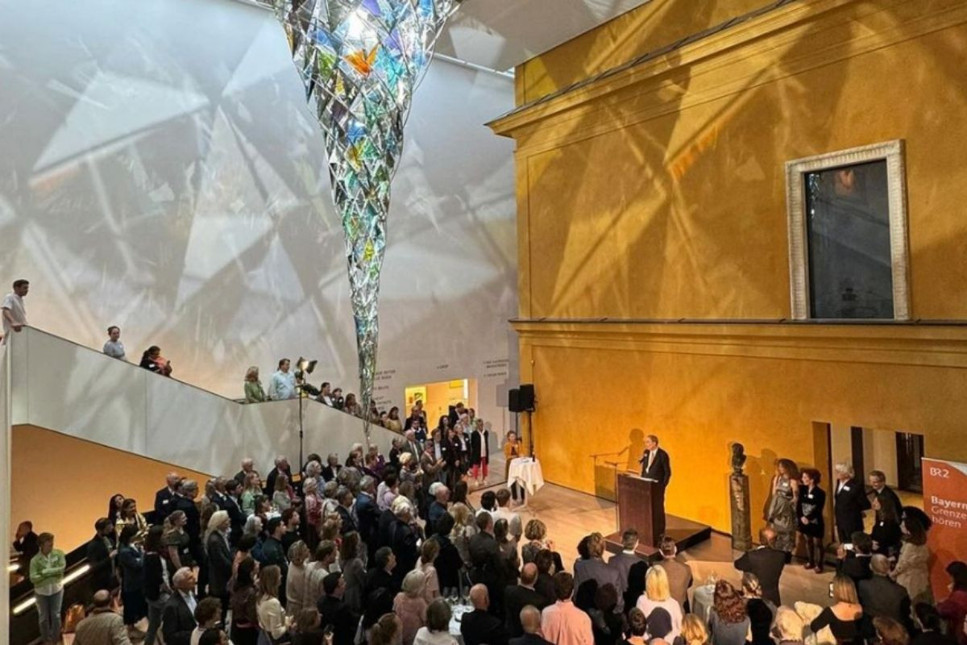 Orhan Pamuk'un eserlerinden oluşan sergi Münih'te açıldı