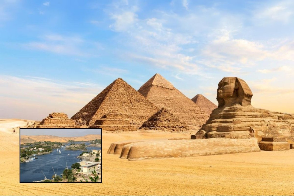 Mısır piramitlerinin sırrı Nil Nehri'nin kayıp kolunda