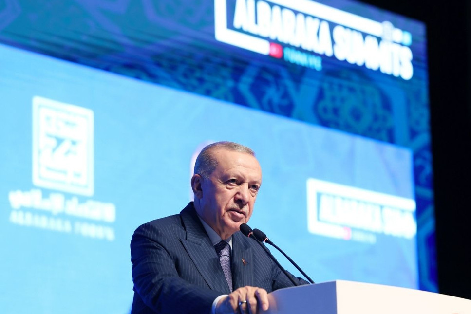 Erdoğan: Dünyadaki en zengin yüzde 1, toplam servetin neredeyse yarısına sahip