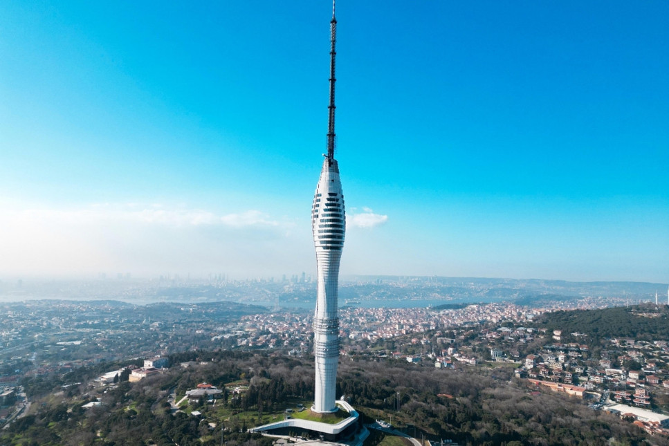 Çamlıca Kulesi'ne 3 yılda 1,8 milyon ziyaretçi