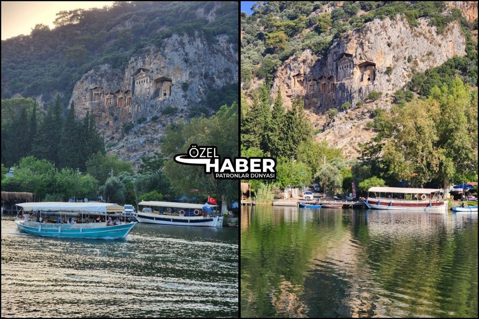 Dalyan yerli turistin gözdesi oldu