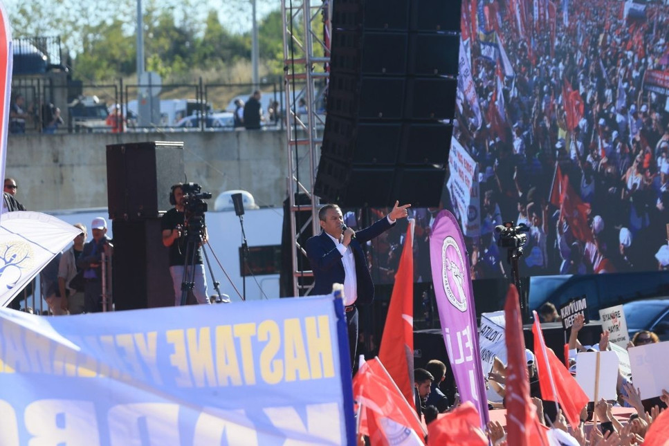 CHP Genel Başkanı Özgür Özel: Asgari ücrete en az enflasyon kadar zam istiyoruz