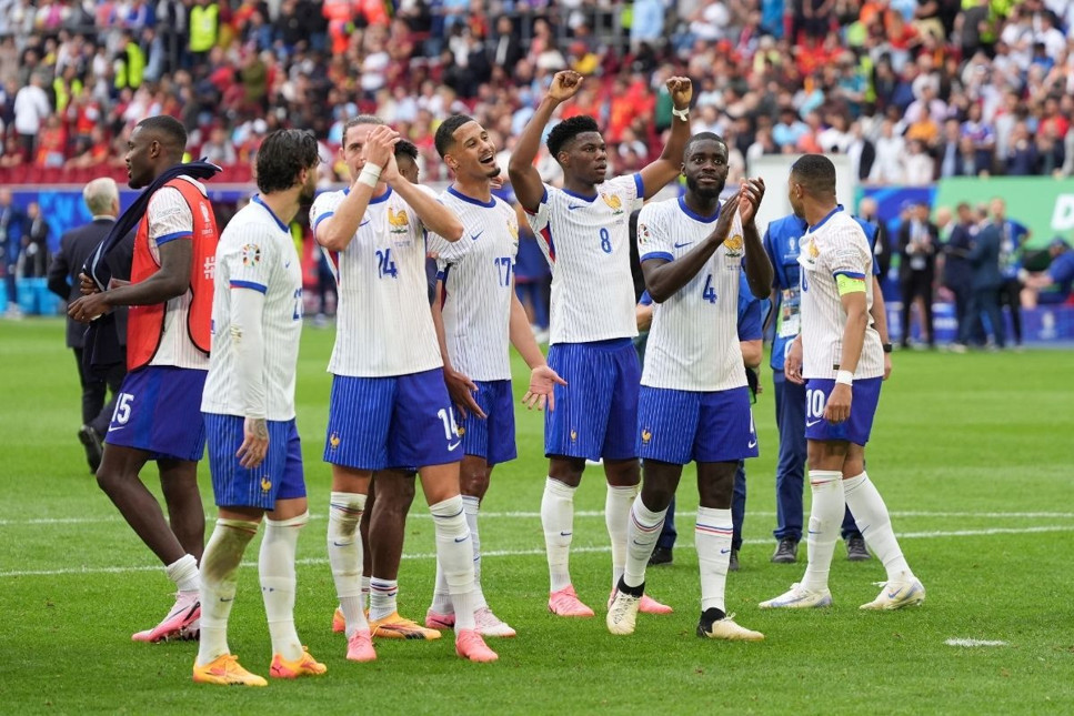 Belçika'yı 1-0 yenen Fransa, EURO 2024'te çeyrek finale yükseldi